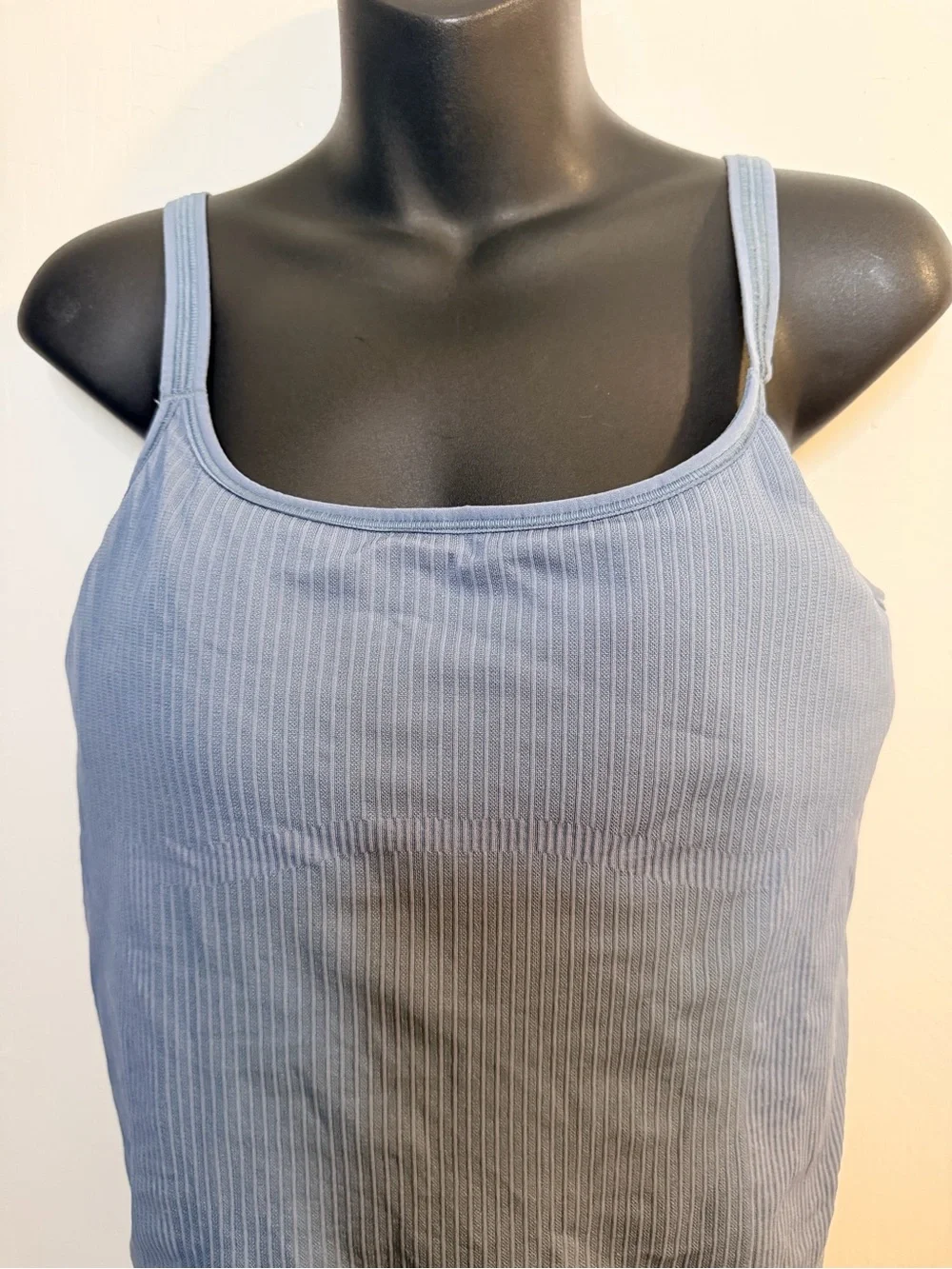 NWOT lululemon athletica Blue Ribbed Tank Top